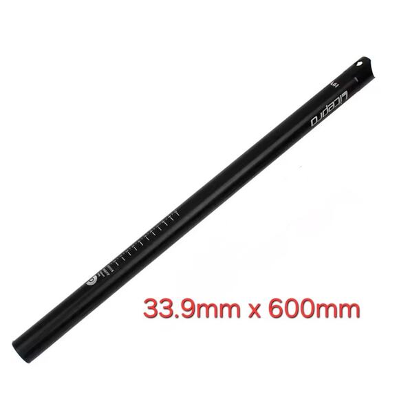 Bicycle Seat Post Aluminum by LitePro #A61 33.9*600mm Folding Road Mountain Bike - Picture 2 of 2